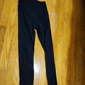 Black High-Waisted Leggings